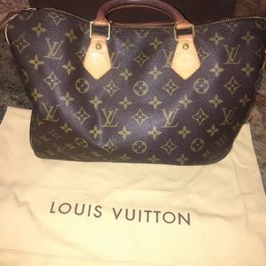 Authentic Louis Vuitton speedy 35